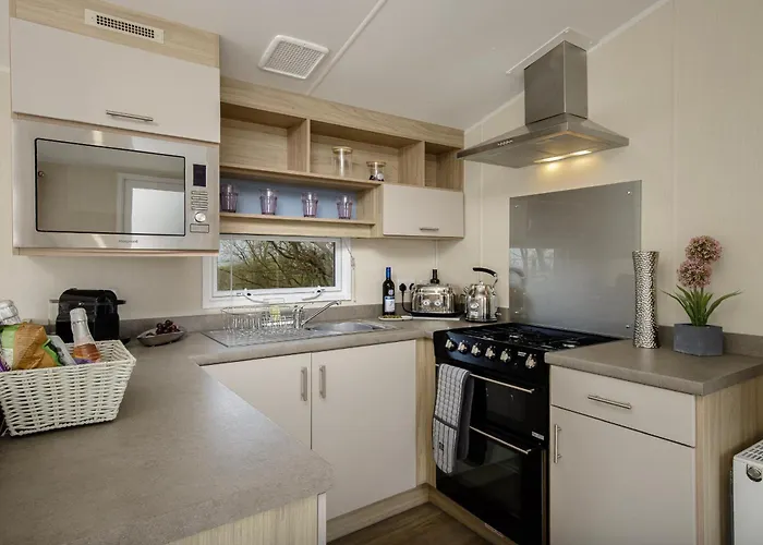 Ribble Heights Holiday Lodge, Stunning Views & Spacious Decking