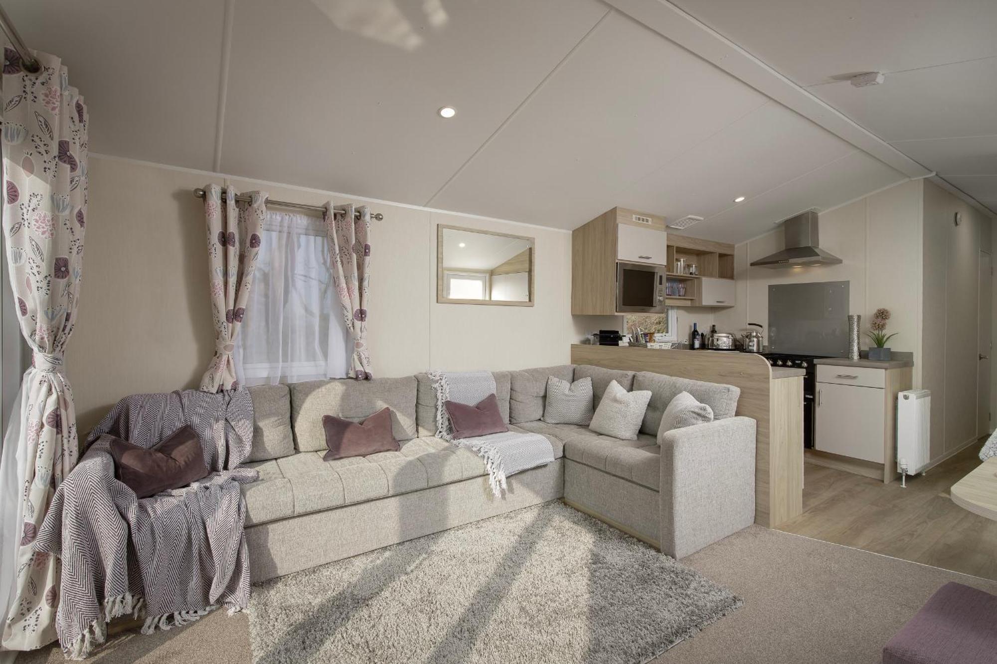 Campsite Ribble Heights Lodge, Stunning Views & Spacious Decking *
